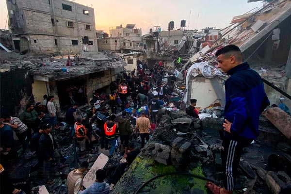Genocídio em Gaza: o povo palestiniano só pode contar com a solidariedade internacionalista